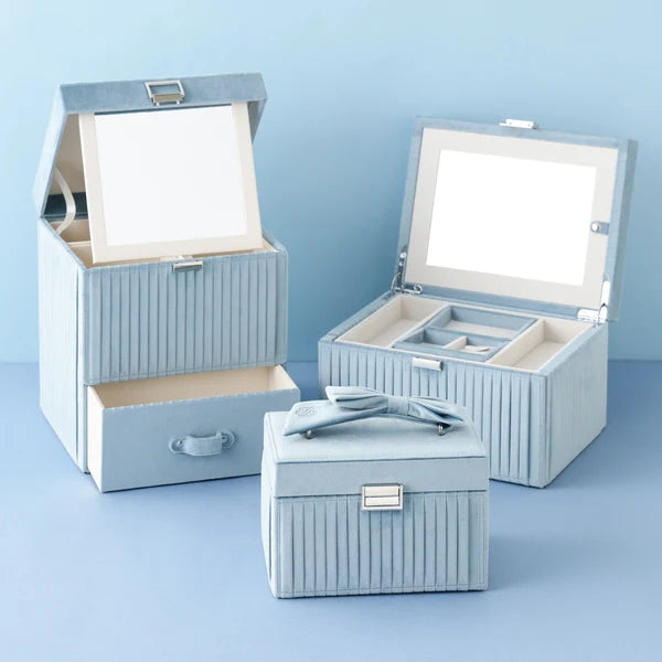 【Francfranc】ジュエリーボックス 4段セット アクセサリーケース ジュエリーボックスで楽しむアクセサリー収納｜ギフト＆旅行用にも