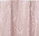 ドレッシーxスペイシア 二重縫製カーテン ライトピンク H1350xW1000（レース&ドレープ/既製）