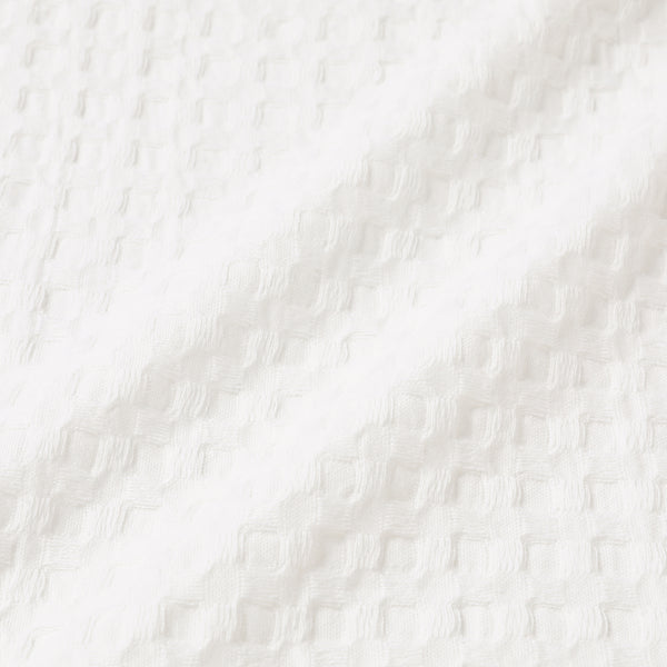 ワッフル サマーブランケット（毛布） シングル ホワイト