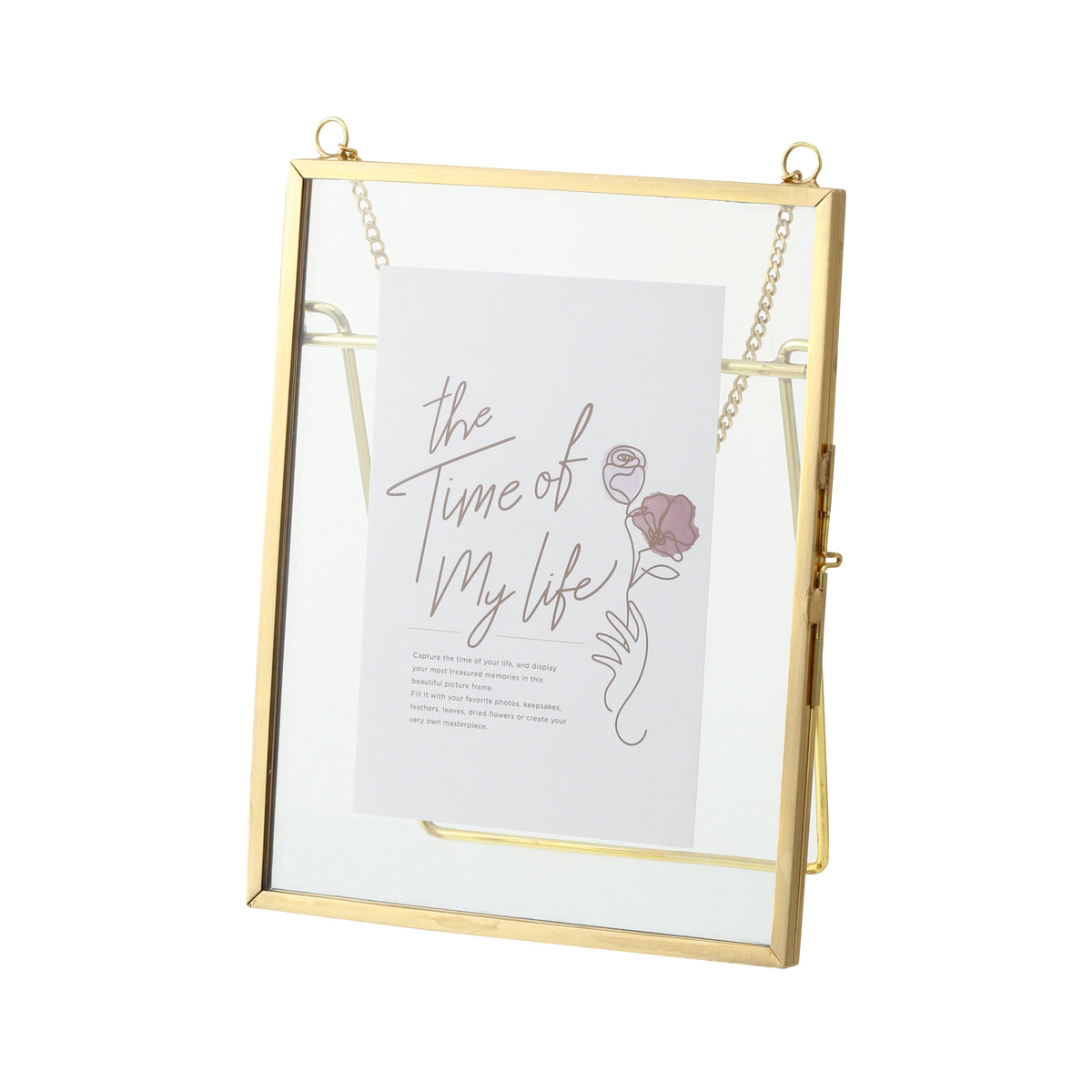 フランフラン　絵画 金色フレーム Amazon.co.jp: Francfranc フランフラン メタルガラス フレーム 2面