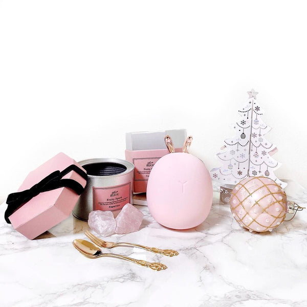 ピンクアイテムで彩るクリスマスデコレーション