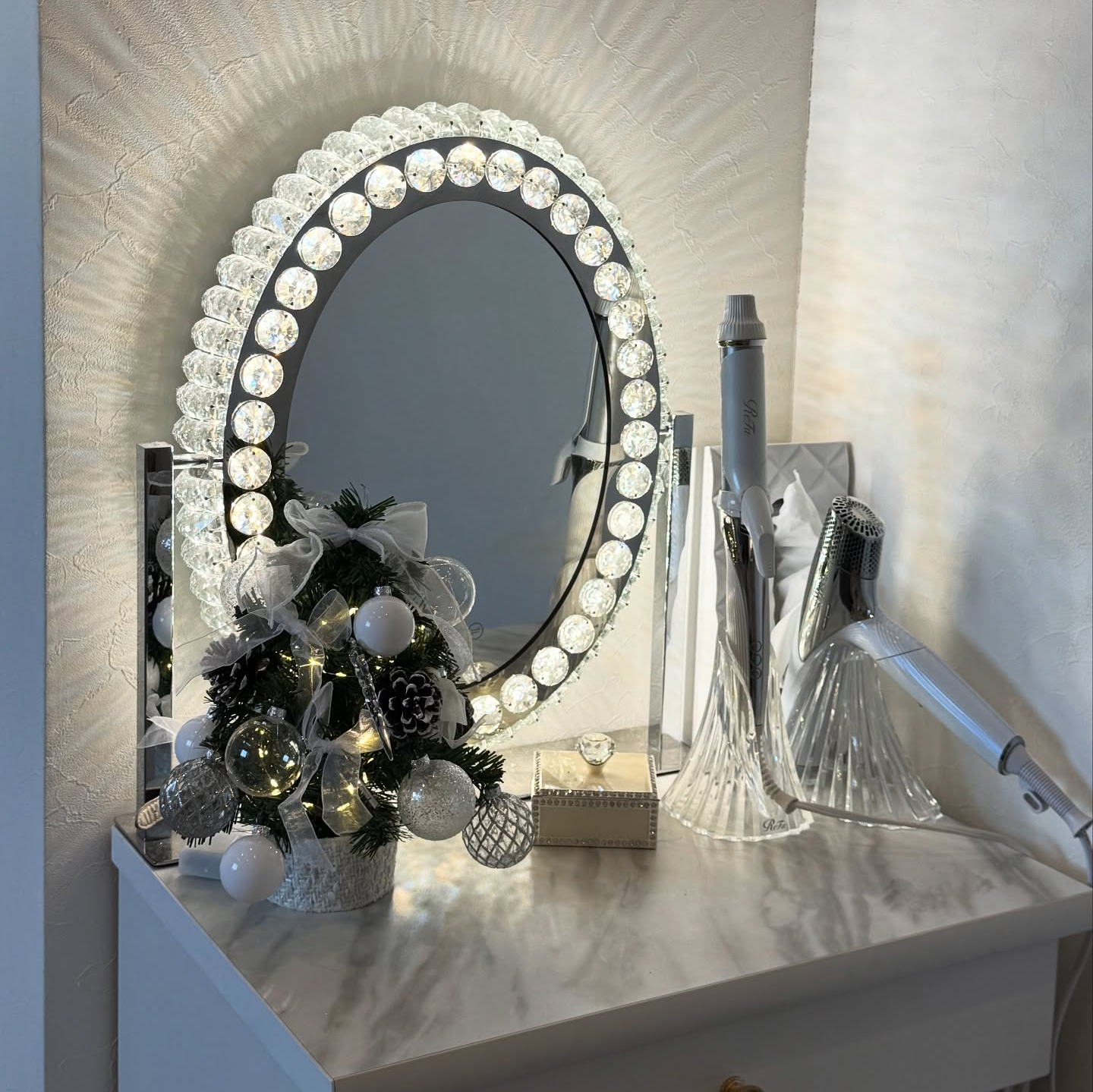 Francfranc フランフラン アンティーク ドレッサー 鏡台 収納 ドレッサー・鏡台のインテリアコーディネート | Francfranc（フラン