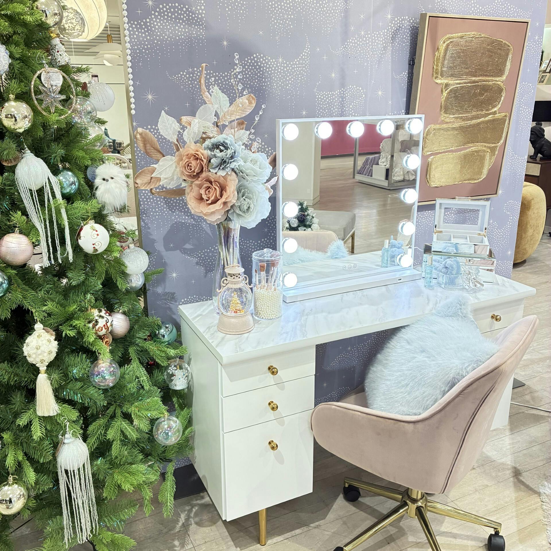 Francfranc フランフラン アンティーク ドレッサー 鏡台 収納 Francfranc フランフラン アンティーク ドレッサー 鏡台 収納