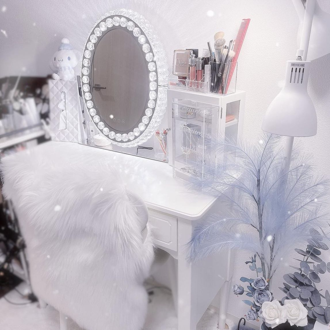 Francfranc フッツェ ハリウッドスタイルミラー全身鏡女優ミラー Francfranc フッツェ ハリウッドスタイルミラー全身鏡女優ミラー