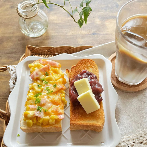 普段の朝食を華やかにしてくれるトーストプレート