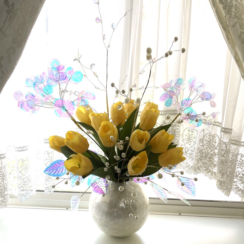 花瓶にそのまま飾るだけでお部屋を華やかに彩るアートフラワー 花瓶にそのまま飾るだけでお部屋を華やかに彩るアートフラワー