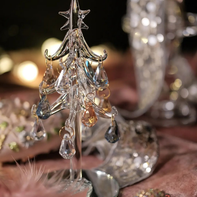 1つ置くだけでクリスマスらしさがアップするガラスツリー | Francfranc