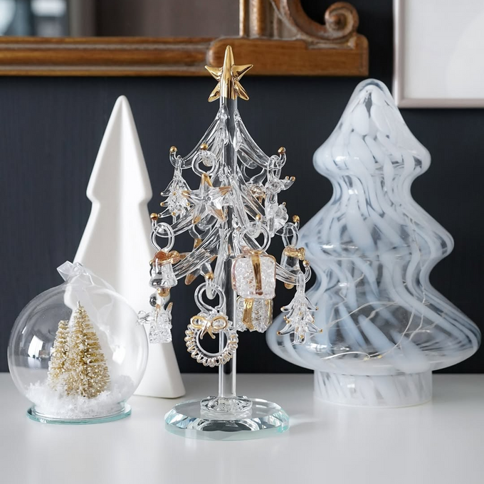 Francfranc フランフラン クリスマス オーナメント セット ガラス Francfranc フランフランクリスマスオーナメント セットガラス