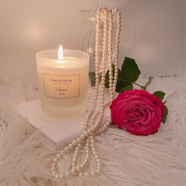 気温の変化などでいつもより疲れを感じている方に。アロマキャンドルで