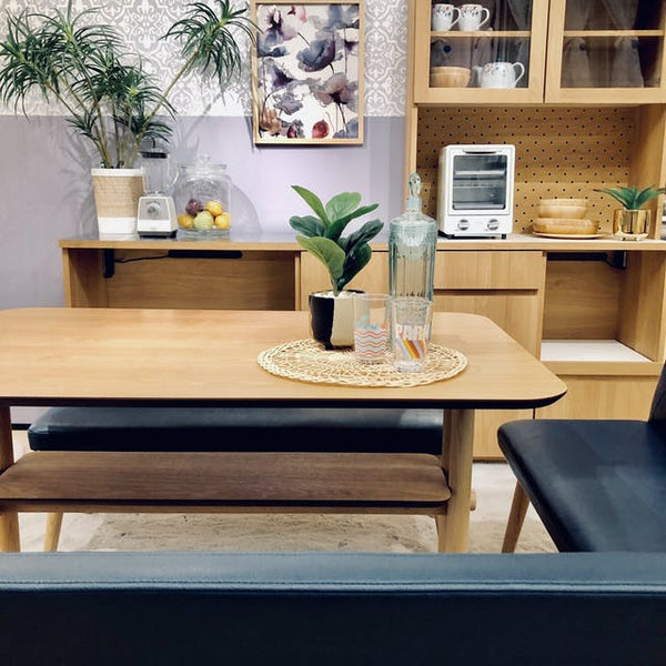 涼やかなカラーで作るナチュラルダイニングコーディネート
