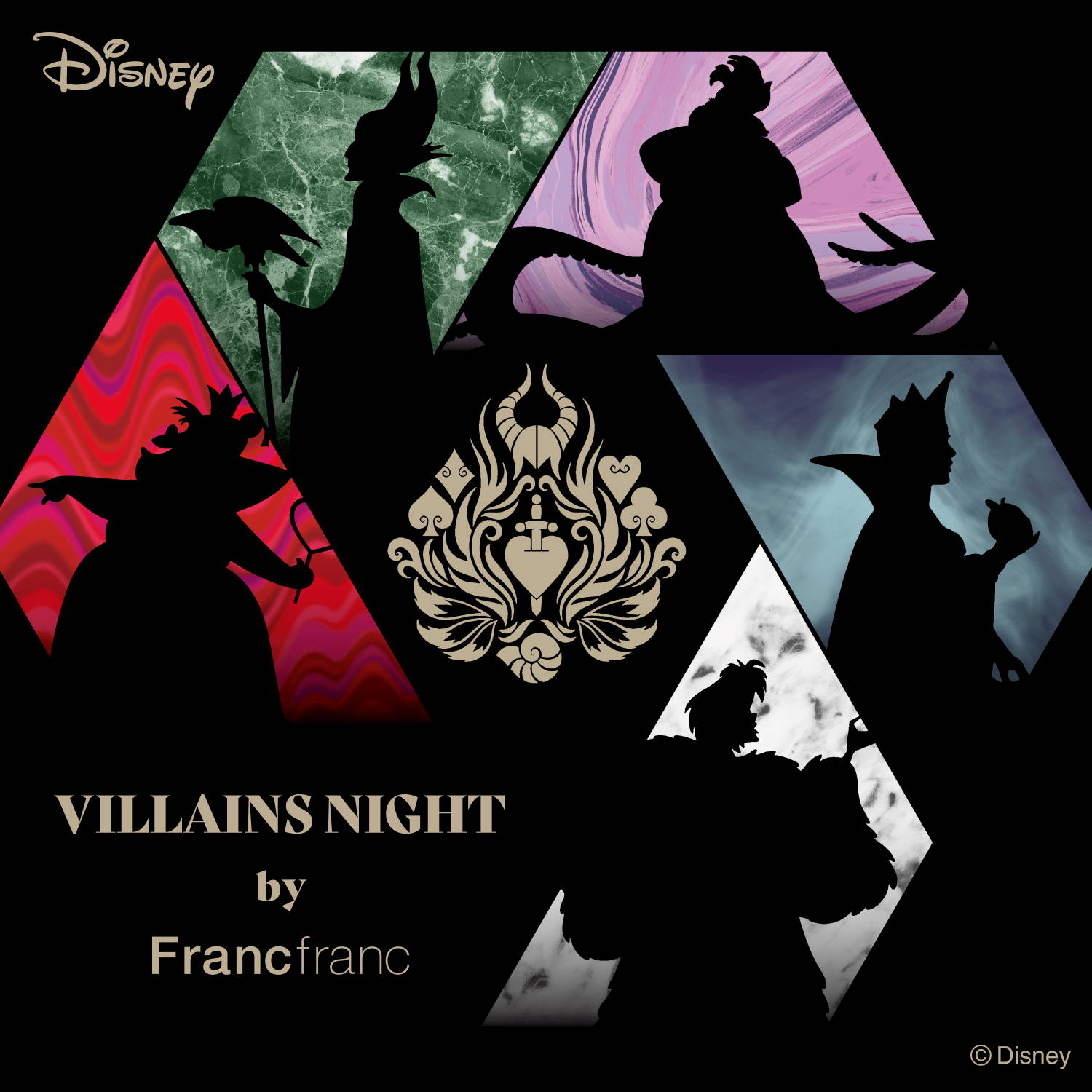 Disney VILLAINS NIGHT by Francfranc | Francfranc（フランフラン