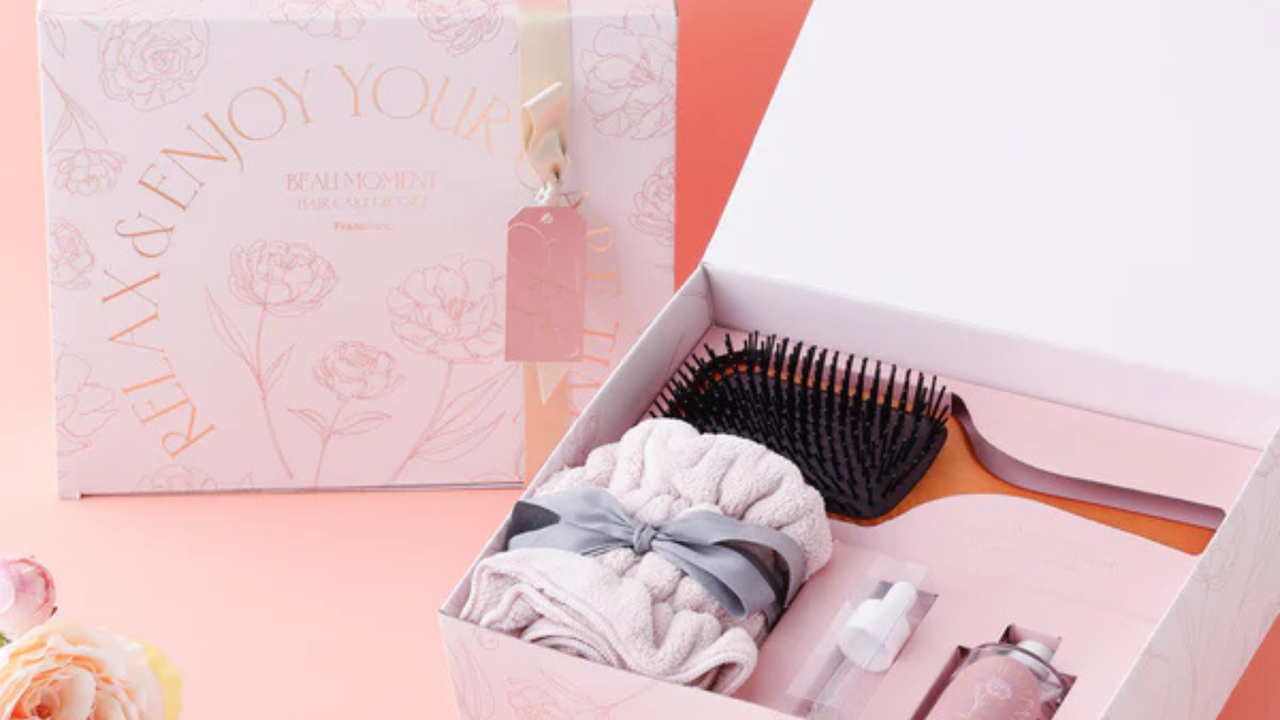 母の日ギフトにおすすめのビューモマンギフトセットシリーズ。いつも頑張っているお母さんや大切な方に“自分時間”を心地よく楽しんでいただくためのアイテムです。