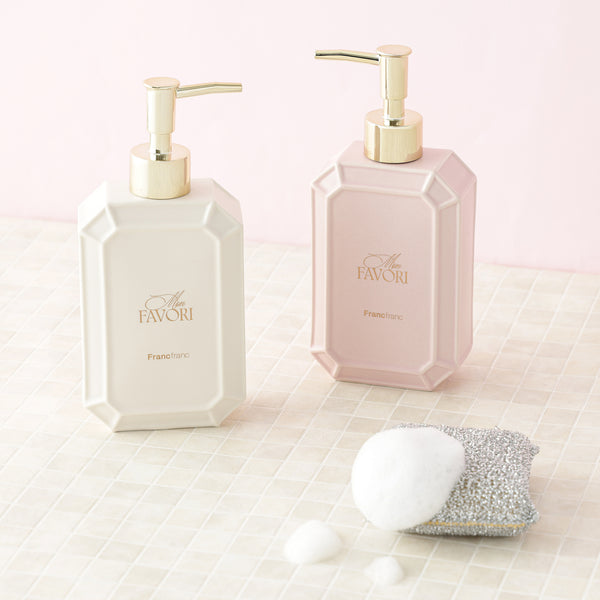 パフュームボトル キッチンディスペンサー ホワイト