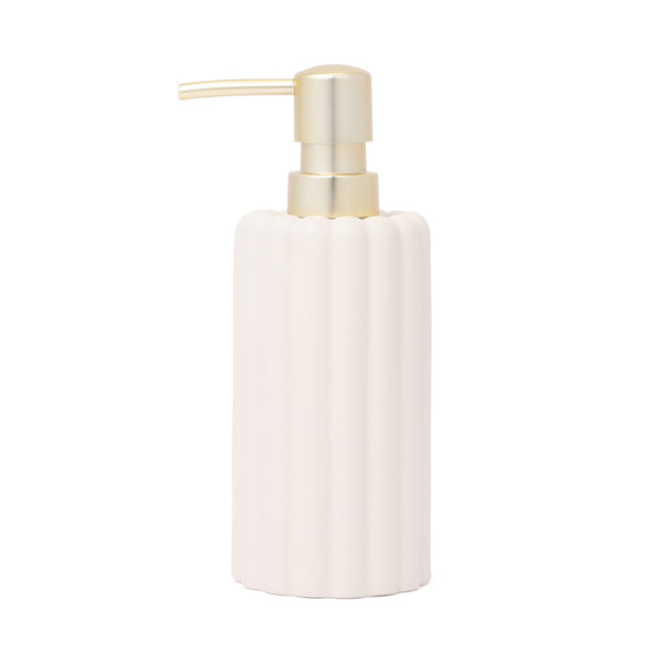 スカラップ キッチンディスペンサー マットホワイト