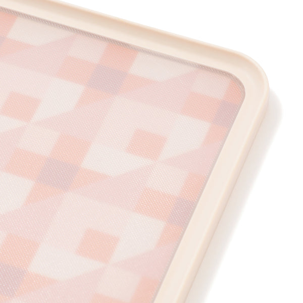 アート カッティングボード タイポ アイボリー×オレンジ