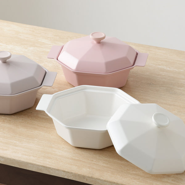 ダイヤ 軽量 クッキングポット 25cm ホワイト | Francfranc（フラン