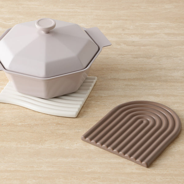 ダイヤ 軽量 クッキングポット 21cm グレー