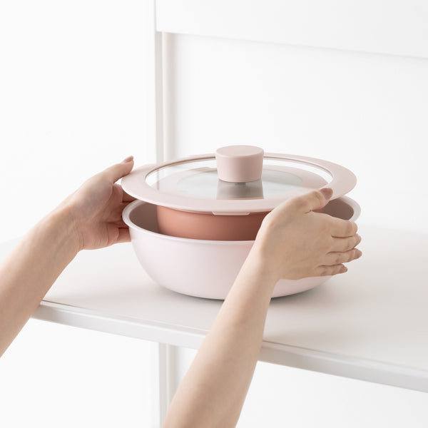 GO TABLE 鍋・フライパン ベーシック5点セット ピンク | Francfranc