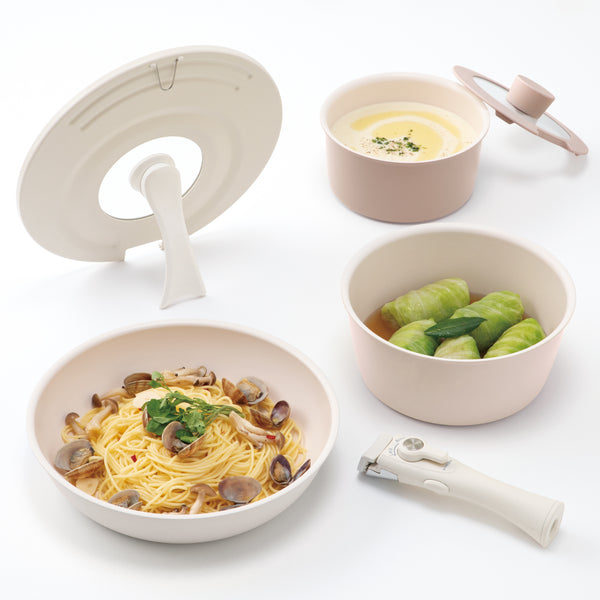 GO TABLE 鍋・フライパン バラエティ6点セット グレー | Francfranc