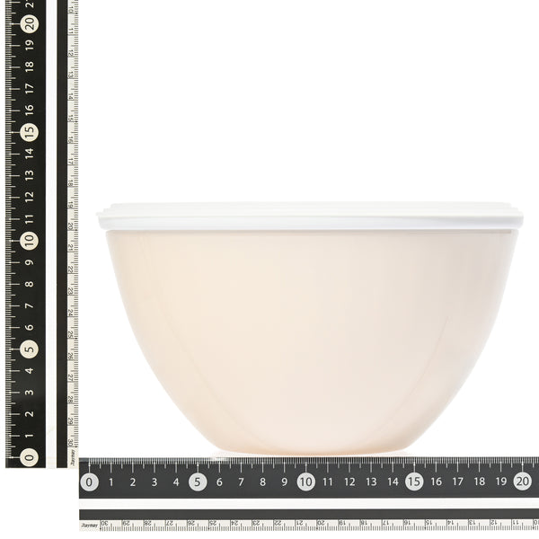 耐熱レンジボウル＆ざるセット 20cm アイボリー | Francfranc（フラン