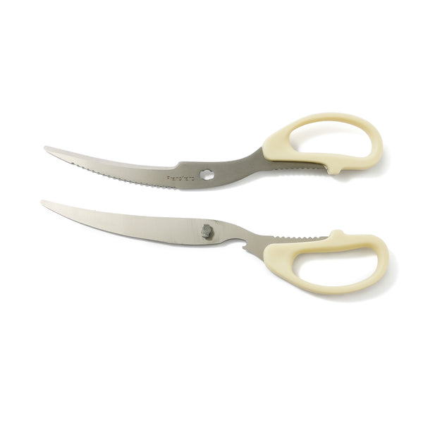 カーブキッチンバサミ イエロー | Francfranc（フランフラン）公式通販