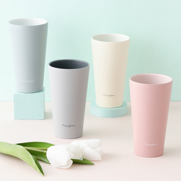 セラミックコーティング ステンレスタンブラー  ピンク