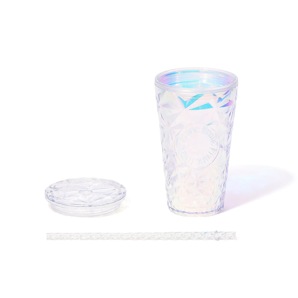 オーロラ プラスチックタンブラー M ホワイト