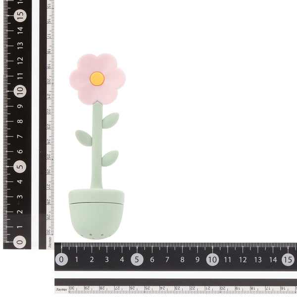 ティーストレーナー フラワー ピンク