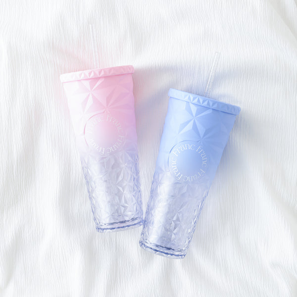 カラー プラスチックタンブラー L ブルー