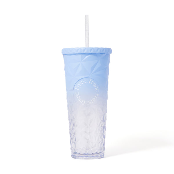 カラー プラスチックタンブラー L ブルー