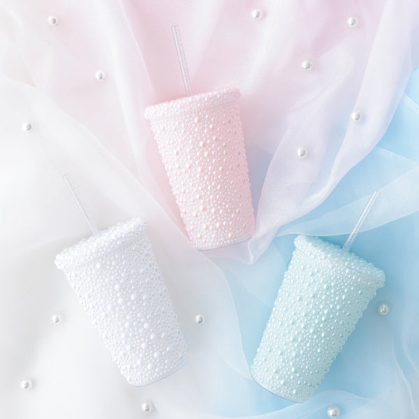 パールライク プラスチックタンブラー ホワイト