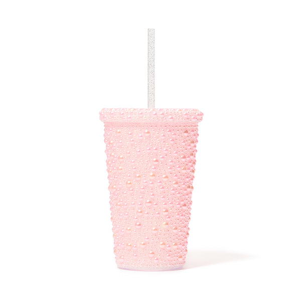 パールライク プラスチックタンブラー ピンク