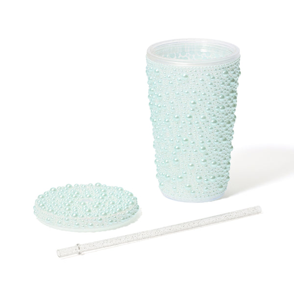 パールライク プラスチックタンブラー ブルー