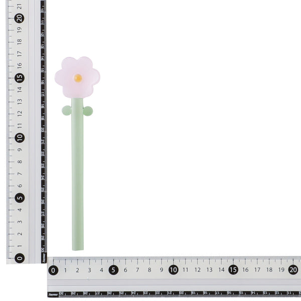 ガラスフラワーマドラー ピンク