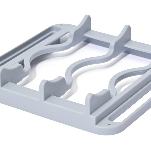 ドライング ディッシュラック＆マットセット ブルー