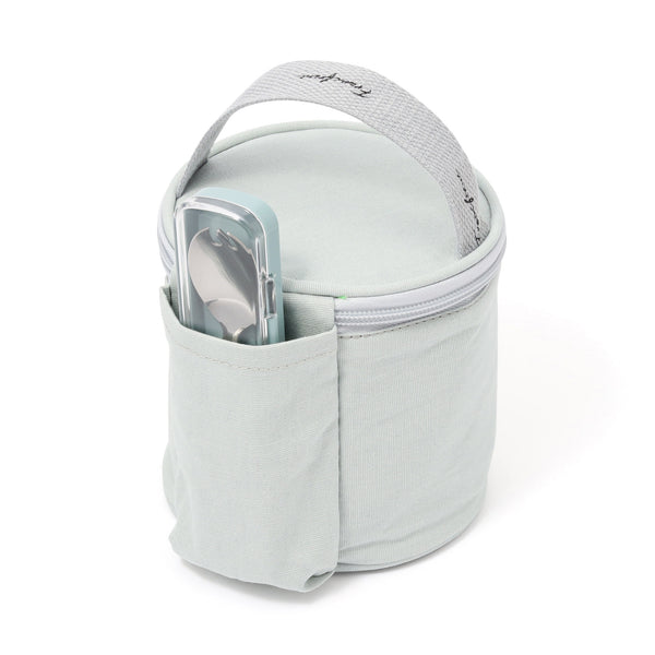 ケース付きロゴスープジャー ブルー | Francfranc（フランフラン