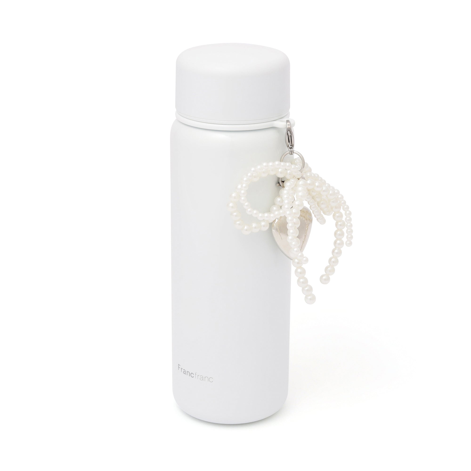 チャーム ステンレスボトル 500ml ホワイト