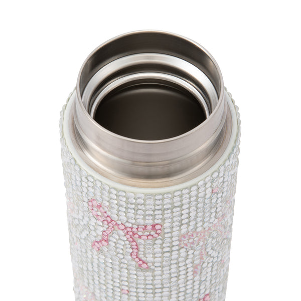 ビジュー ステンレスボトル 500ml リボン