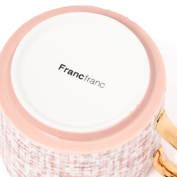 ツイード カップ&ソーサー ピンク | Francfranc（フランフラン）公式 