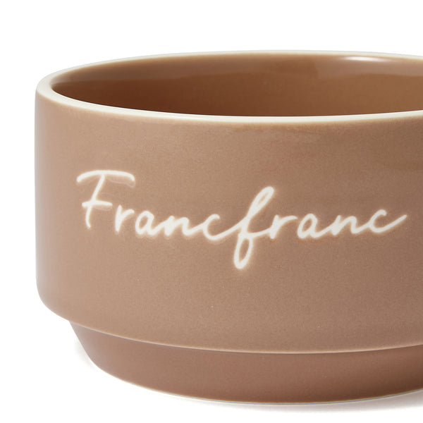ロゴ リム スープカップ ブラウン | Francfranc（フランフラン）公式