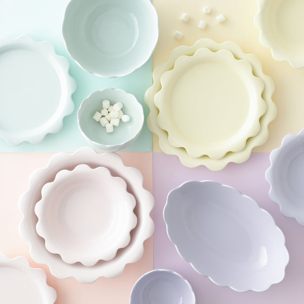 うねうね ディーププレート L イエロー