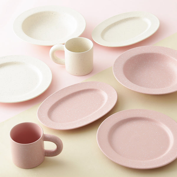 スプラッター ディーププレート アイボリー