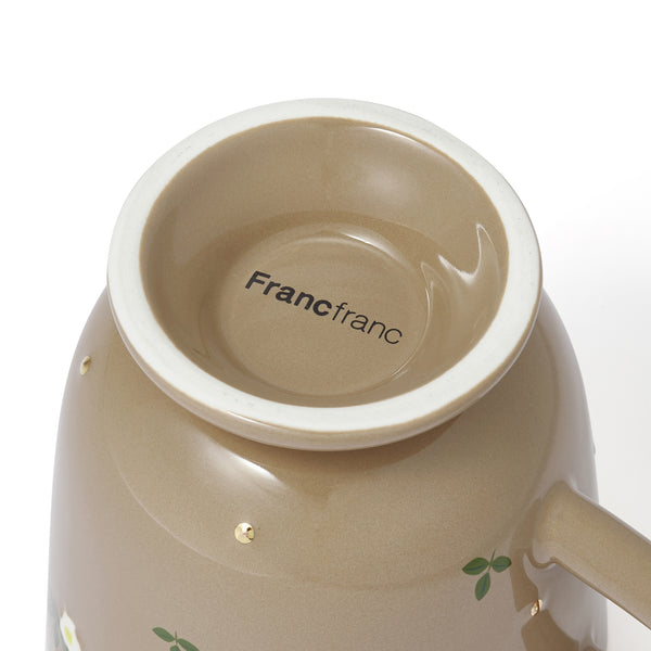 フルーロン カフェセット ブラウン