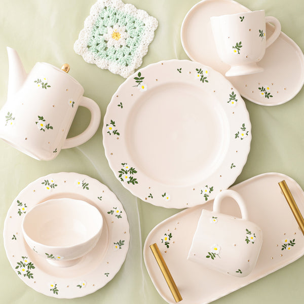 フルーロン プレート S アイボリー