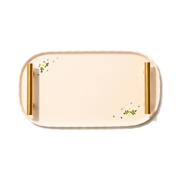 フルーロン ケーキトレイ アイボリー