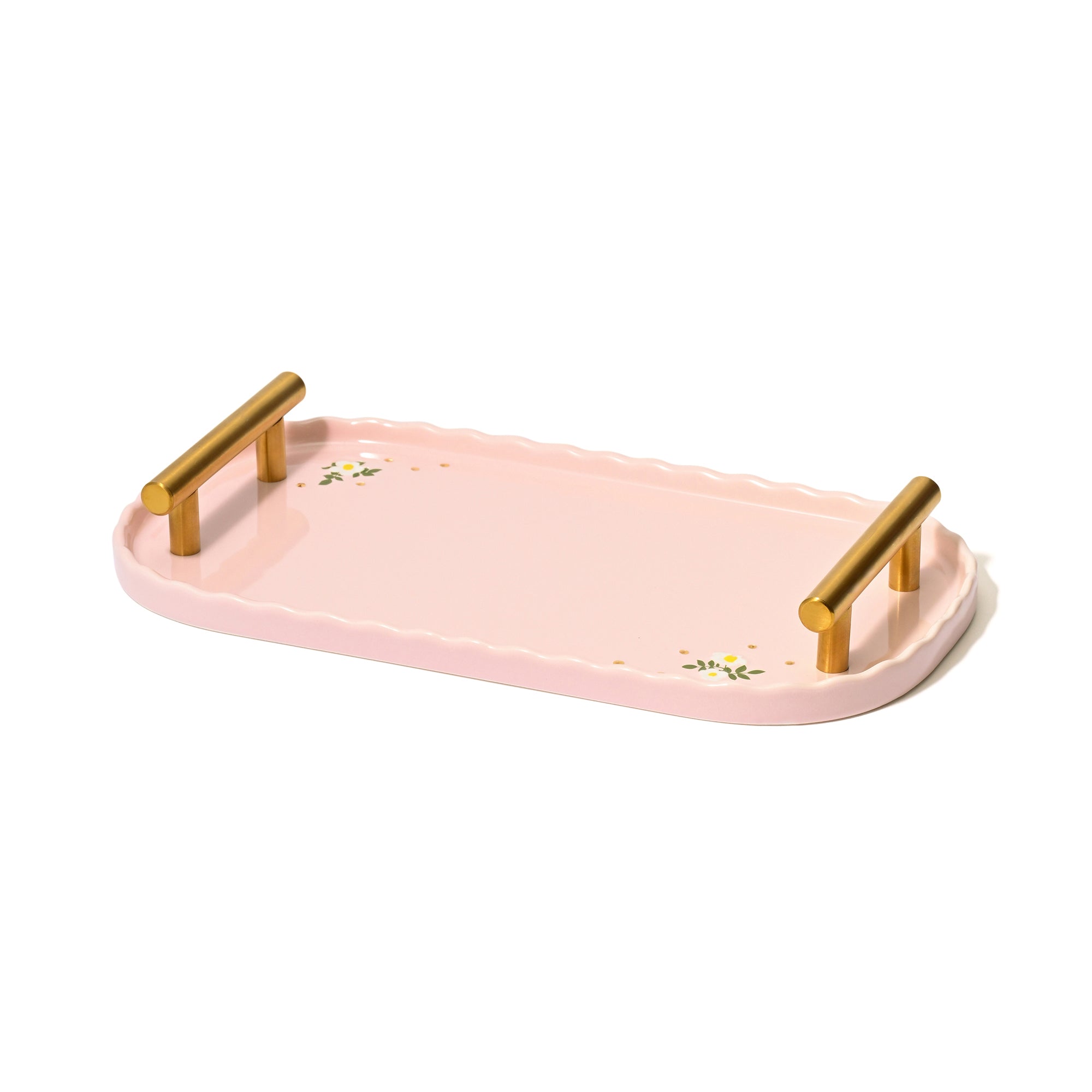 フルーロン ケーキトレイ ピンク