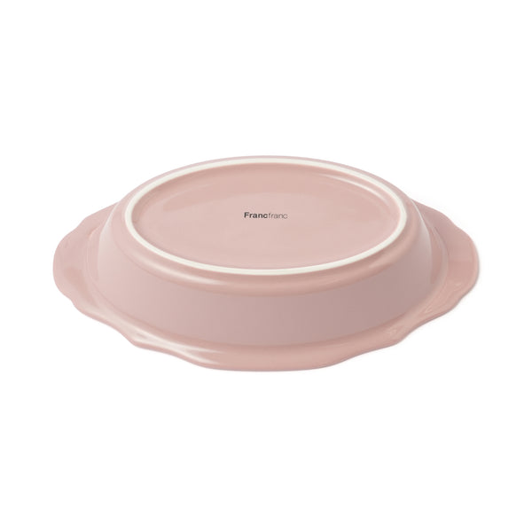 フラワーリム オーブンウェア M ピンク