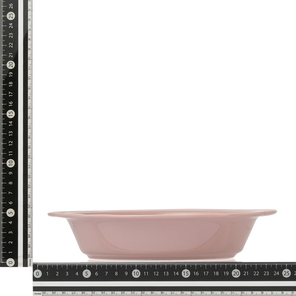 フラワーリム オーブンウェア M ピンク