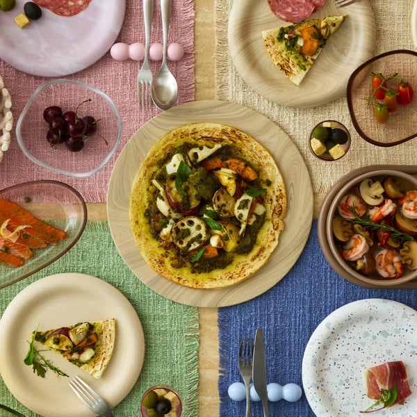 ストーナ プレート ラウンド LL ブラウン