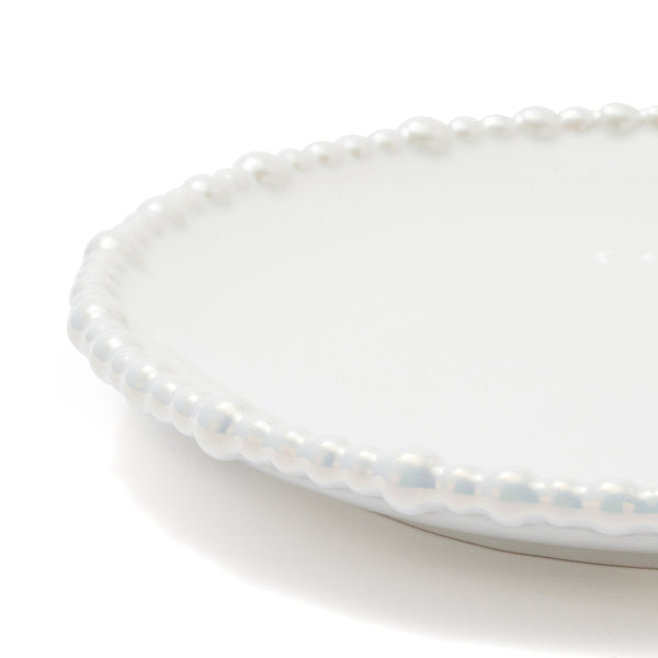 パール プレート S ホワイト